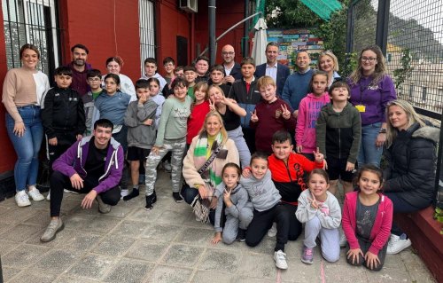 Minister for Youth and Chief Secretary visit Youth Clubs